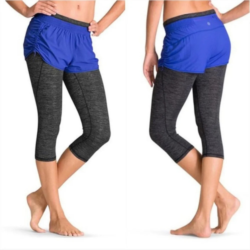 Athleta Go Getter 2-in-1 Knicker Pants size med